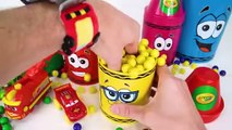 Best Toy Learning Video for Toddlers and Kids Learn Colors with Surprise Crayons