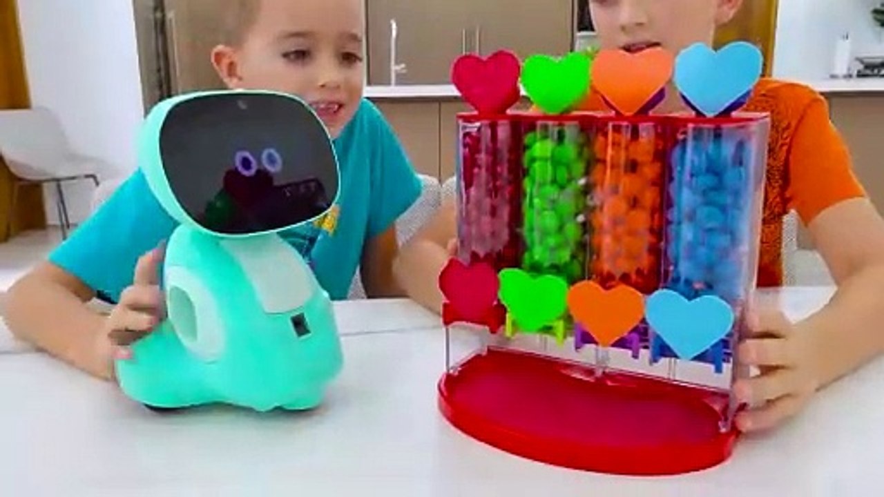 Vlad and Niki play with Miko - Smart Toy Robot