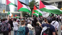 Toronto Downtown Shutdown - United for Palestine (Stand-in) - Front street between bay and yonge