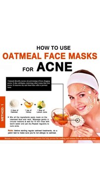 Oatmeal Face Mask for Acne ✨ | Clear Your Skin Naturally with This DIY Remedy