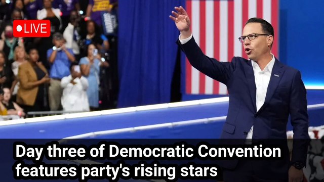 Day three of Democratic Convention features party's rising stars | Democratic|USA election