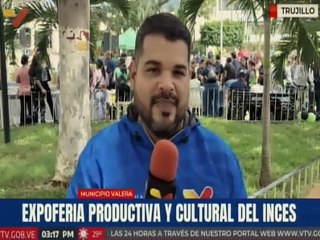 Trujillo | Más de 300 expositores participan en Expoferia Productiva en el municipio Valera