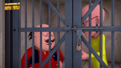 Motu Patlu in Jail | Hindi Cartoon Adventure 🏢