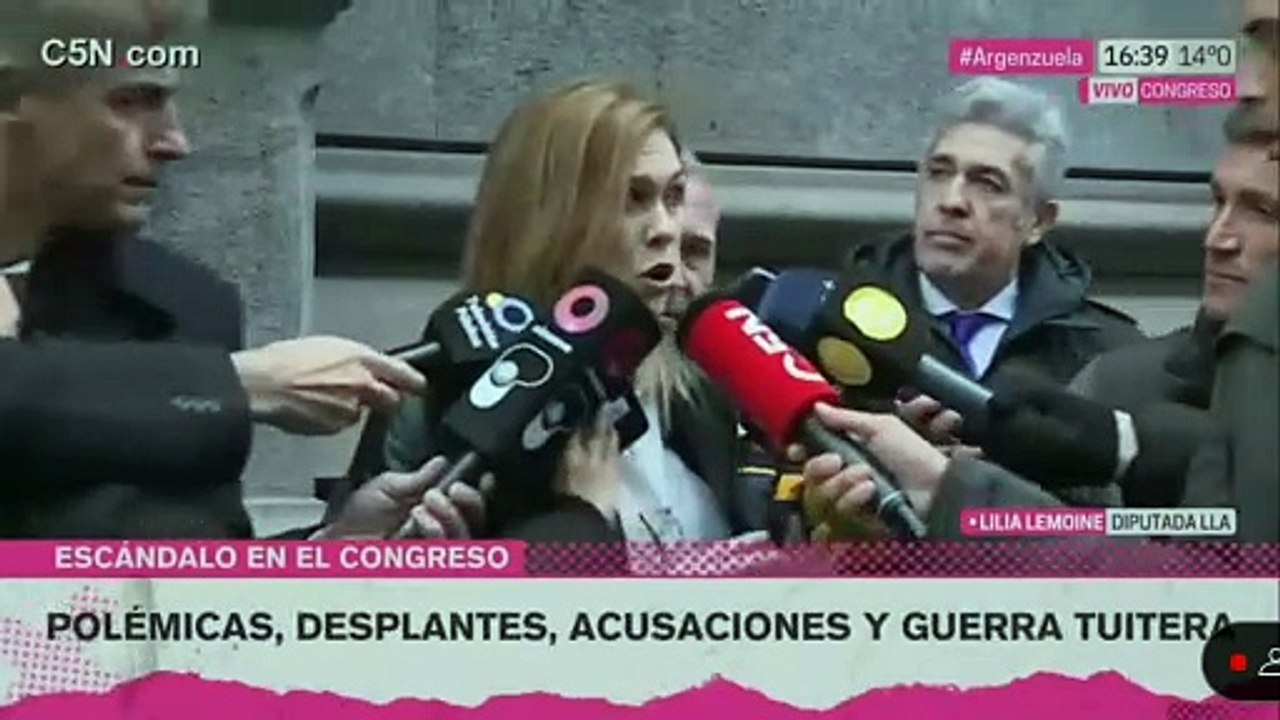 Lilia Lemoine trató a Lourdes Arrieta de "desesquilibrada mental"