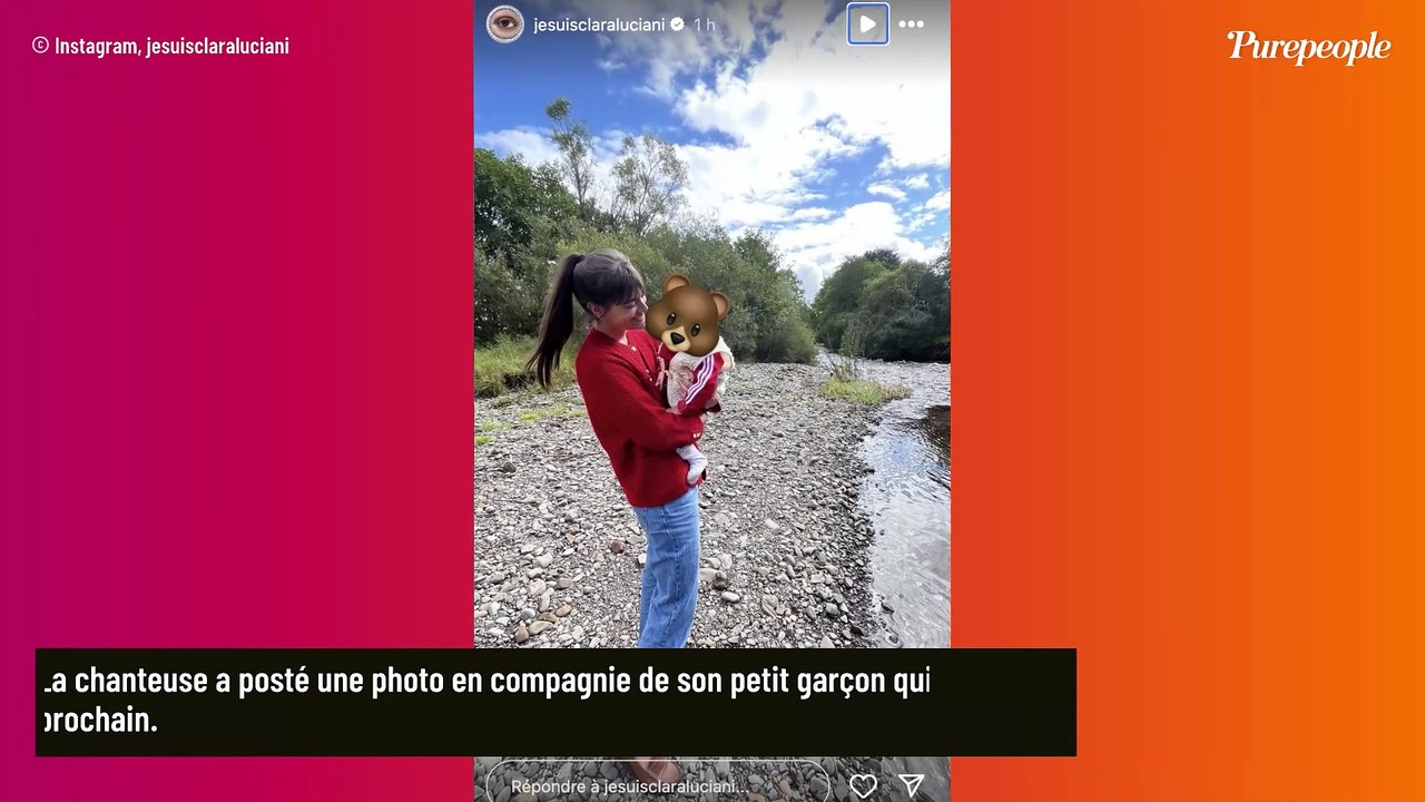 Clara Luciani sur les terres de son mari rockeur avec leur leur bébé : la chanteuse partage des images avant sa grande rentrée