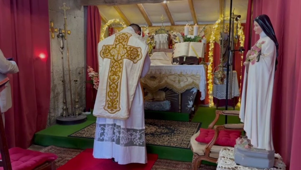 15 août 2024 La Sainte Messe à l’ermitage Saint-Bède de Fitilieu, film by JC Guerguy  Ciné Art Loisir