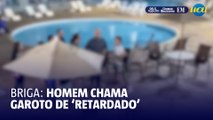 Homem discute com mãe de criança em clube e chama garoto de ‘retardado’