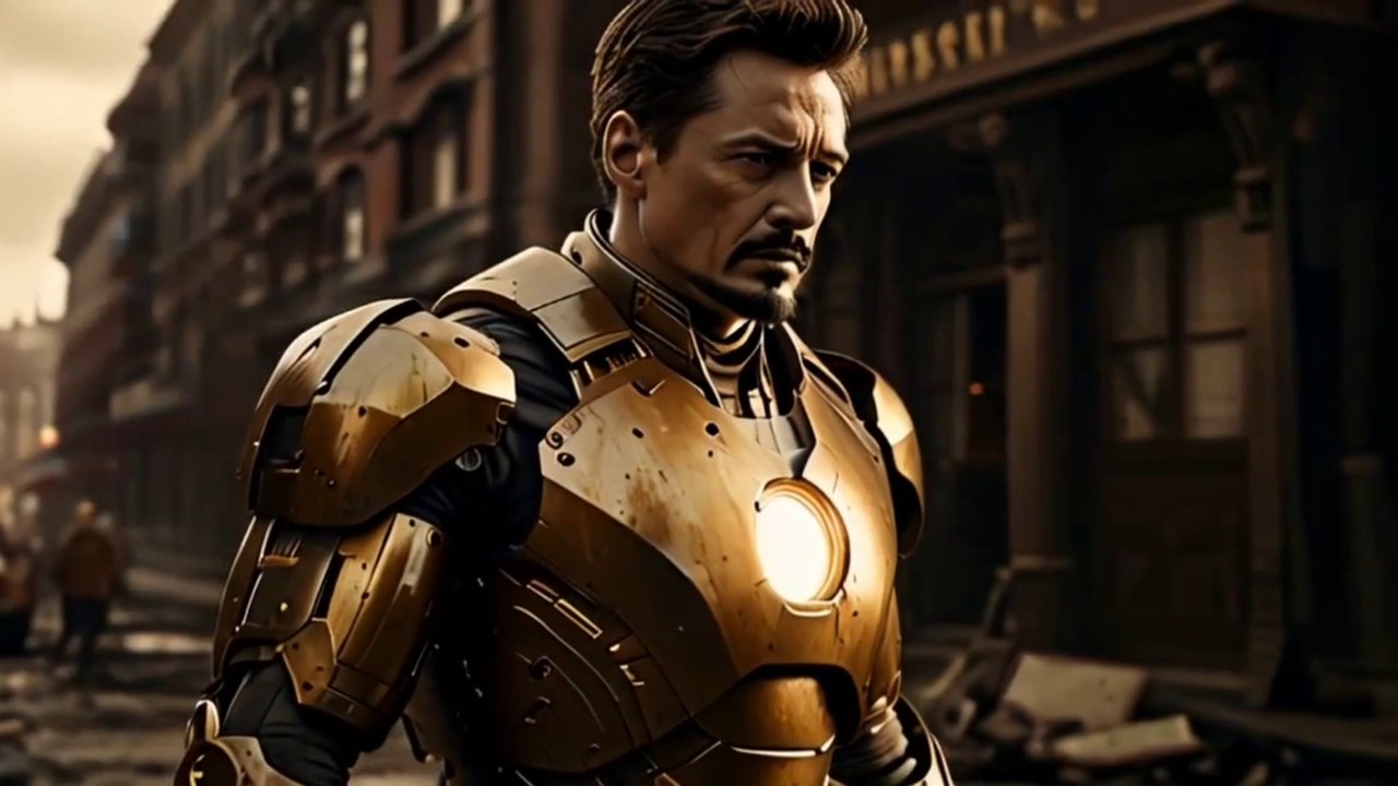 IRON MAN: 1990's Super Hero movie | TEASER TRAILER | Tony Stark | AI Generated