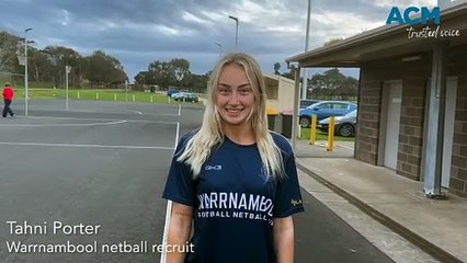 Warrnambool netball recruit Tahni Porter