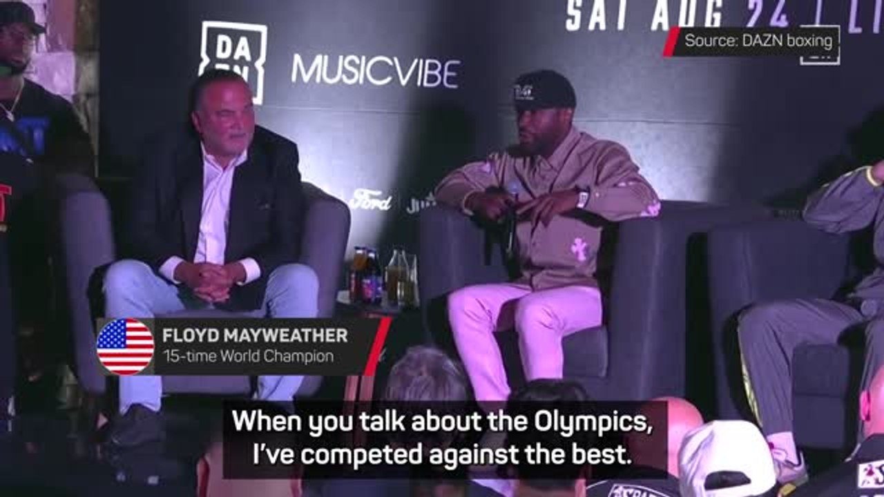 'I've already faced the best' - Mayweather lays strong foundations for Gotti exhibition