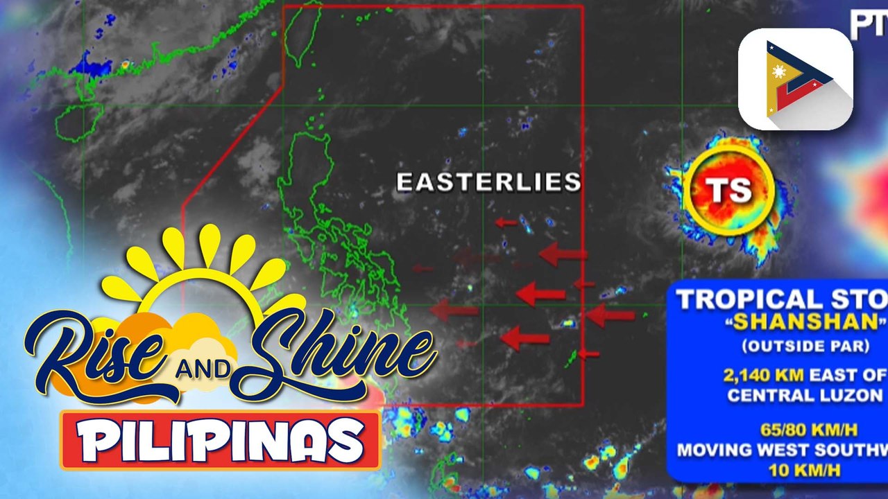 Easterlies, umiiral pa rin sa silangang bahagi ng Visayas at Mindanao; Bagyo sa labas ng PAR, binabantayan ng PAGASA