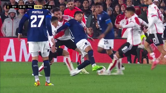 River Plate 2 vs Talleres 1 - Primer Tiempo - Vuelta de los Octavos de Final de Copa Libertadores 2024