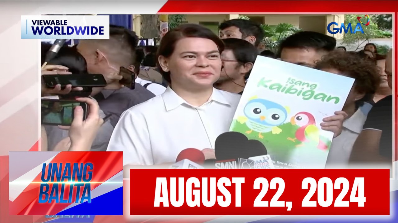 Unang Balita sa Unang Hirit: AUGUST 22, 2024 [HD]