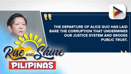 PBBM, tiniyak na may mananagot sa napaulat na paglabas ng bansa ni Alice Guo