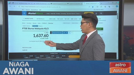 Niaga AWANI: [Data & Statistik] Prestasi Bursa Malaysia setakat 22 Ogos 2024