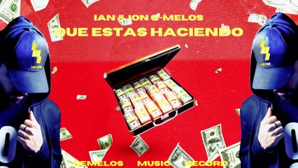 Que Estas Haciendo ❌ Ian & Ion G-Melos (Official Video - Visualizer)