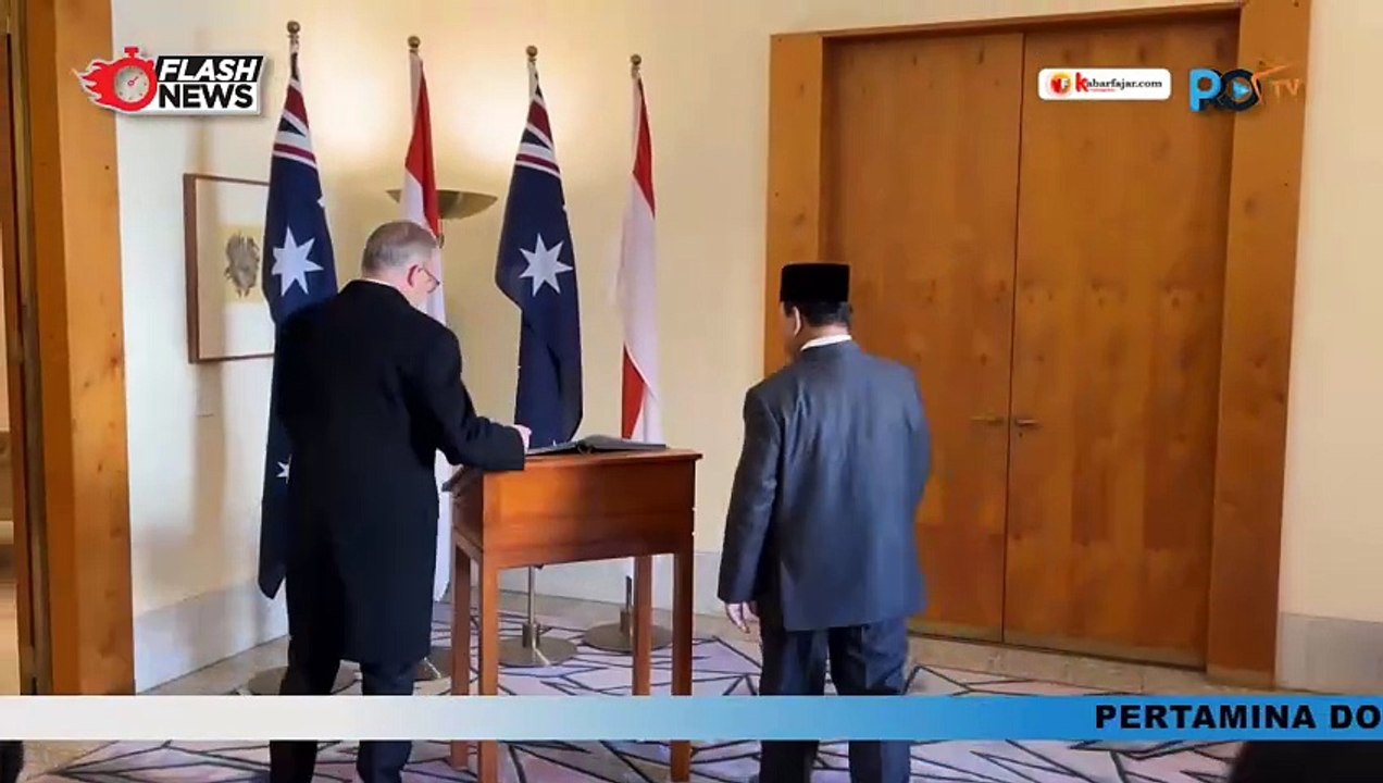 Lakukan Pertemuan Bilateral, Prabowo dan PM Australia Bahas Tantangan Regional dan Latihan Bersama