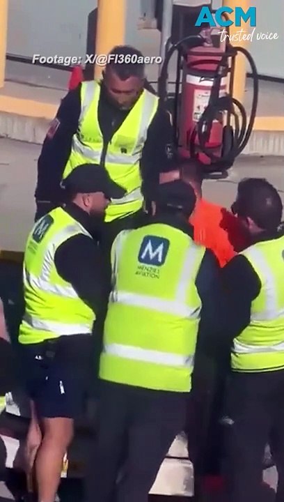 Irate Jetstar passenger opens emergency exit, jumps out of cabin at Melbourne Airport