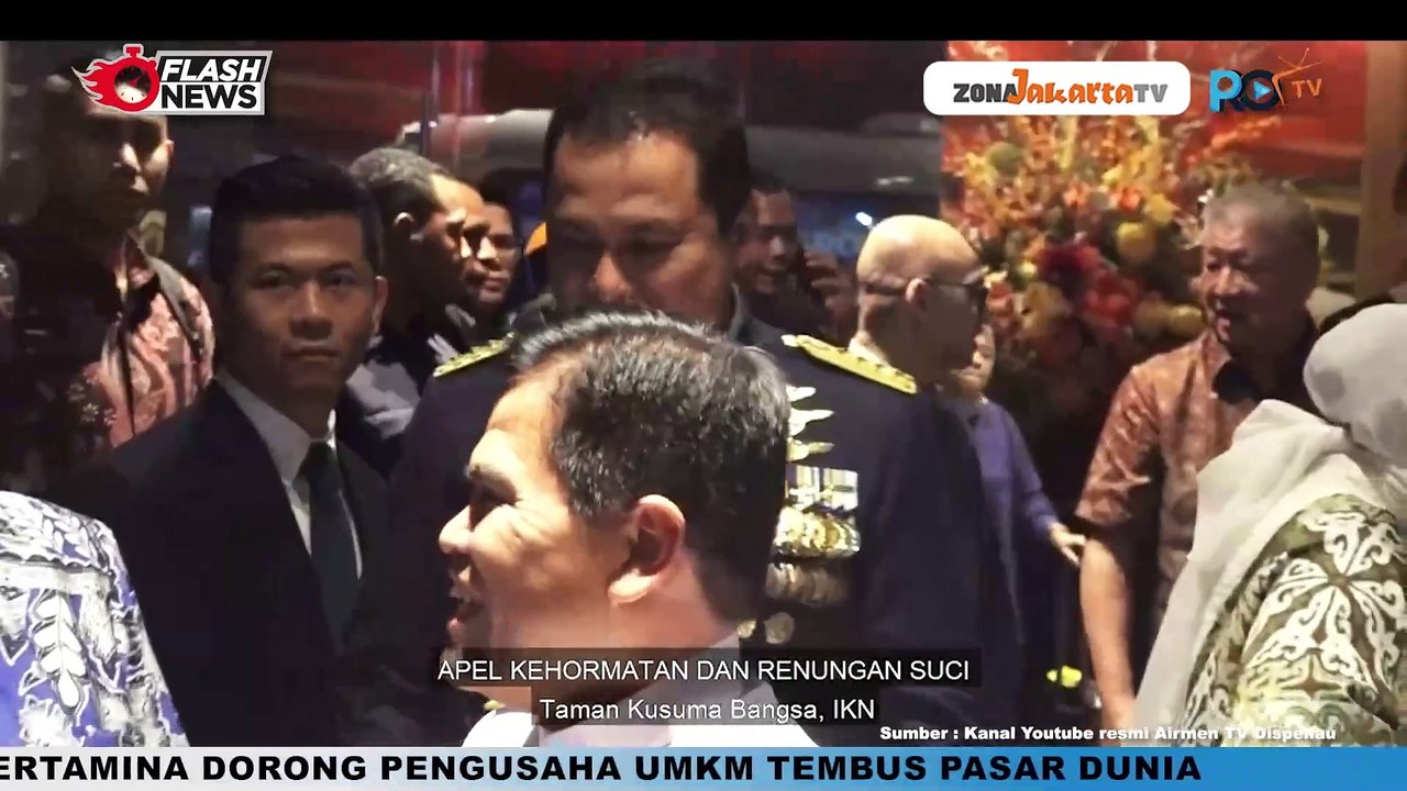 KASAU HADIRI RANGKAIAN PERINGATAN HUT KE-79 KEMERDEKAAN RI DI IKN