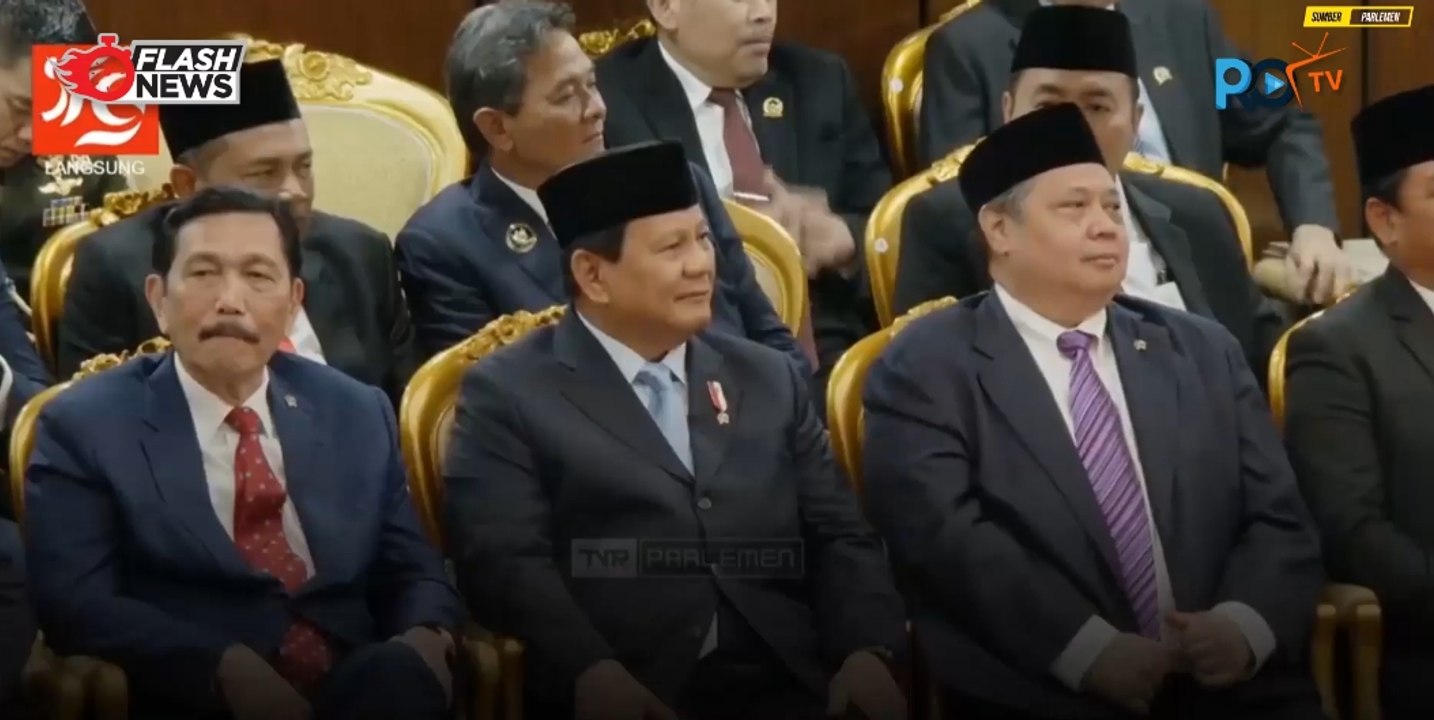 Momen Ketua MPR Bambang Soesatyo Berikan Pantun...