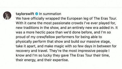 테일러 스위프트 "빈 공연 취소로 공포심·죄책감 느껴" / YTN