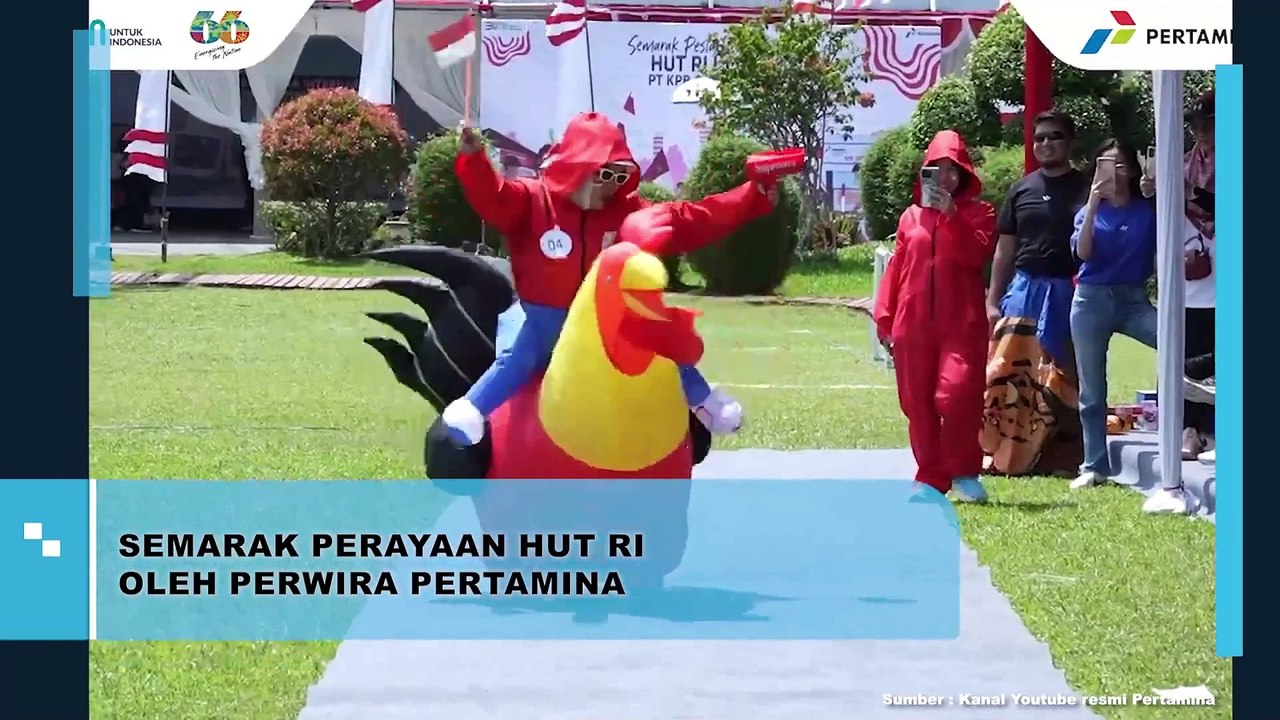 Semarak Perayaan HUT RI oleh Perwira Pertamina