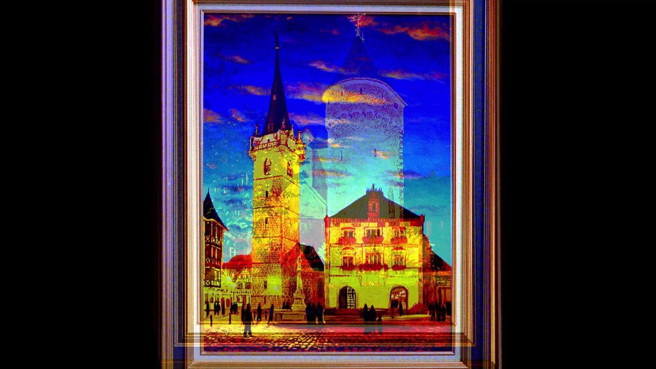 #SuperbesObernaiNocturne8, #Peintures8 , Superbes8  ,#Obernai8 , #Obernai7 ,