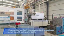 Tri-Shot Injection Molding Machine: High-Quality Car Light Production