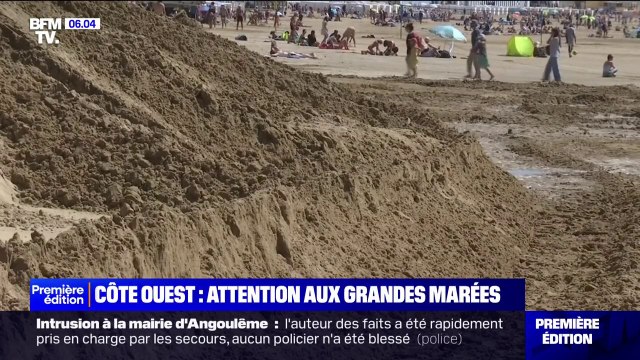 La Vendée se prépare au phénomène de grandes marées, dont le pic doit arriver ce jeudi