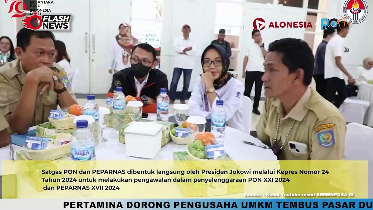 Menpora Dito Hadiri Rapat Koordinasi Satgas PON dan Peparnas Tahun 2024