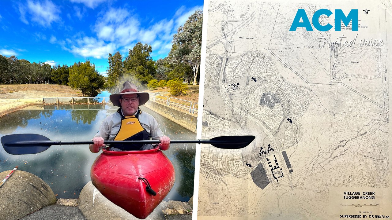 Tim The Yowie Man uncovers Kambah's secret creek