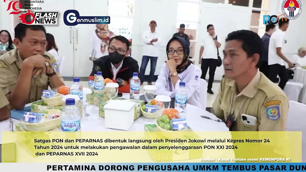 Menpora Dito Hadiri Rapat Koordinasi SATGAS PON dan Peparnas Tahun 2024