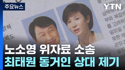 노소영, 최태원 동거인 상대 '30억대 위자료 소송' 오늘 선고 / YTN