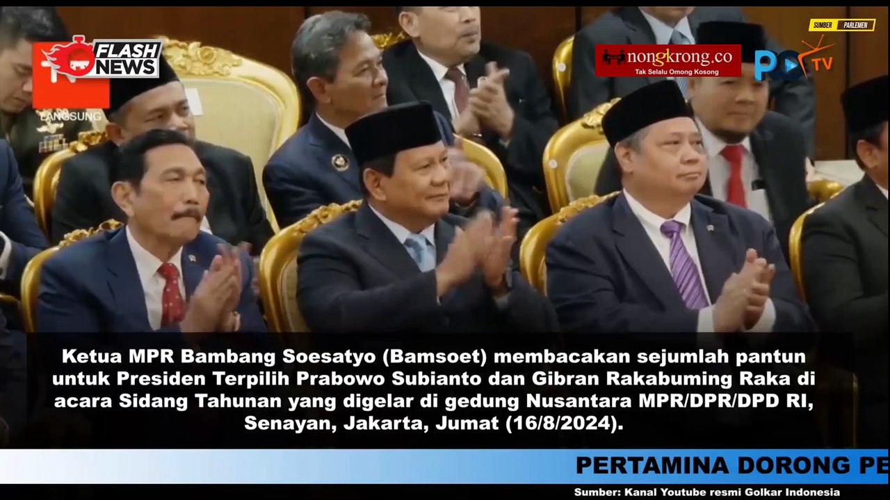 Momen Ketua MPR Berpantun