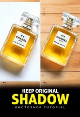 How to Keep original shadow of the products in Photoshop Tutorial