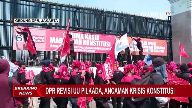 [BREAKING NEWS] Adanya Revisi UU Pilkada Bersifat Melawan Putusan MK, Mana Jadi Acuan KPU?