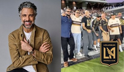Así celebra Jaime Camil el pase de Los Ángeles a la final de la Leagues Cup