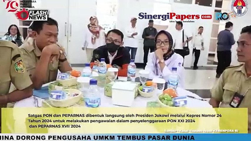 Menpora Dito Hadiri Rapat Koordinasi Satgas PON Dan Peparnas Tahun 2024