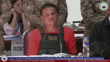 2 PDLs claim ex-Pres. Duterte ordered them to kill Chinese drug convicts