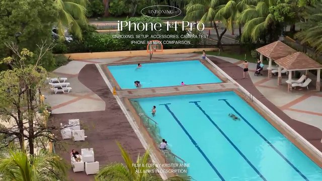 iPhone 14 Pro (silver) unboxing, setup, accessories, camera test, iphone xs max comparison