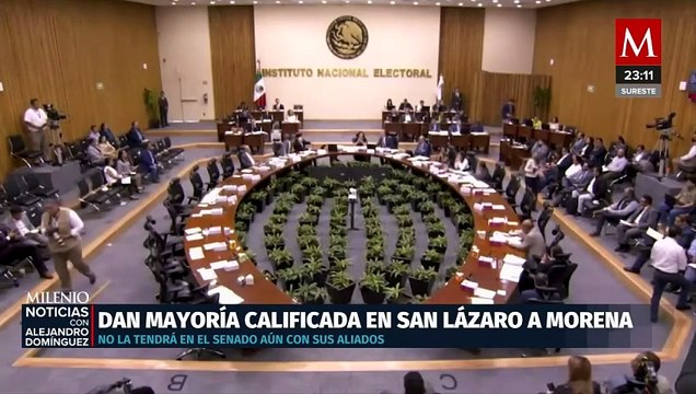 INE otorga mayoría calificada a Morena y aliados en la Cámara de Diputados