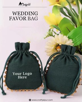 Designer Cotton Pouches - Stylish, Eco-Friendly Storage Solutions