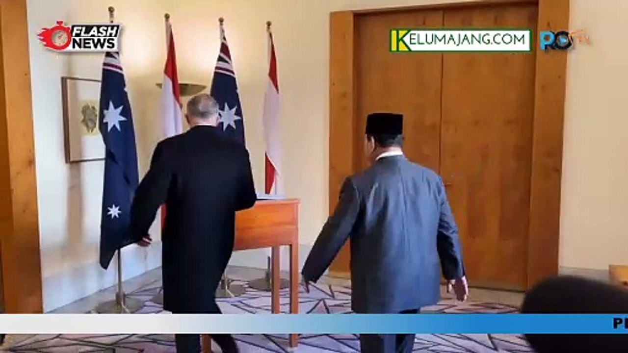 Lakukan Pertemuan Bilateral Prabowo dan PM Australia Bahas Tantangan Regional dan Latihan Bersama