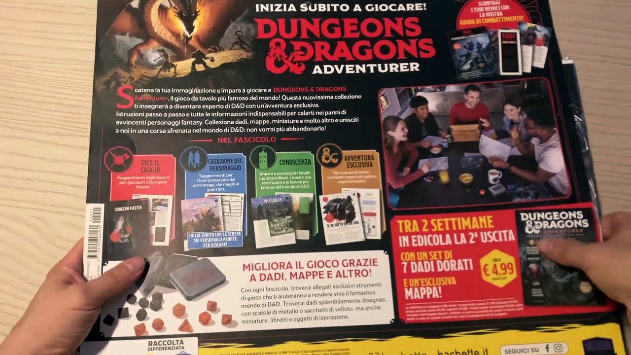 Dungeons & Dragons Adventurer: la nuova collezione di Hachette