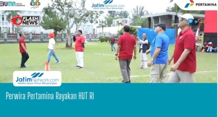 Perwira Pertamina Rayakan HUT RI