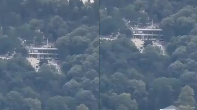 Boğaz'daki villa inşaatına inceleme