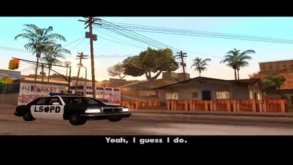Grand Theft Auto San Andreas Gameplay Walkthrough - Mission 01