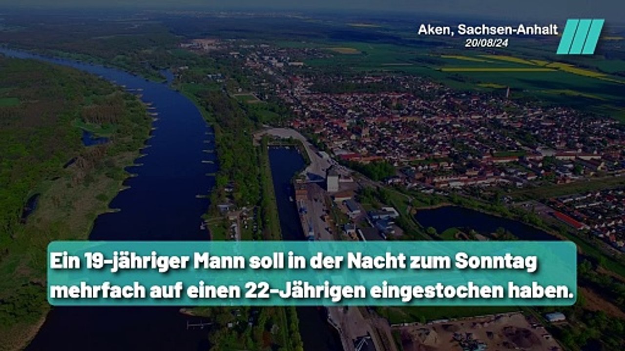 Schwerer Messerangriff bei Stadtfest in Aken