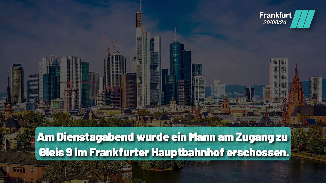 Frankfurter Hauptbahnhof nach tödlicher Schießerei gesperrt