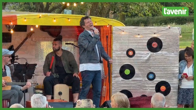 Mouscron : succès de foule pour le fils de Joe Dassin